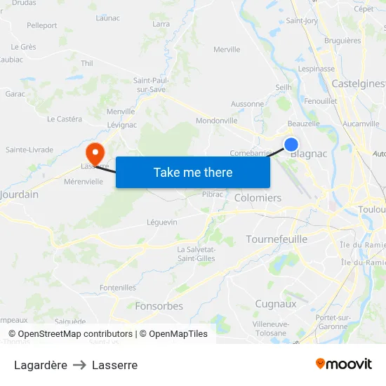 Lagardère to Lasserre map