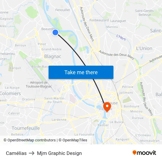 Camélias to Mjm Graphic Design map