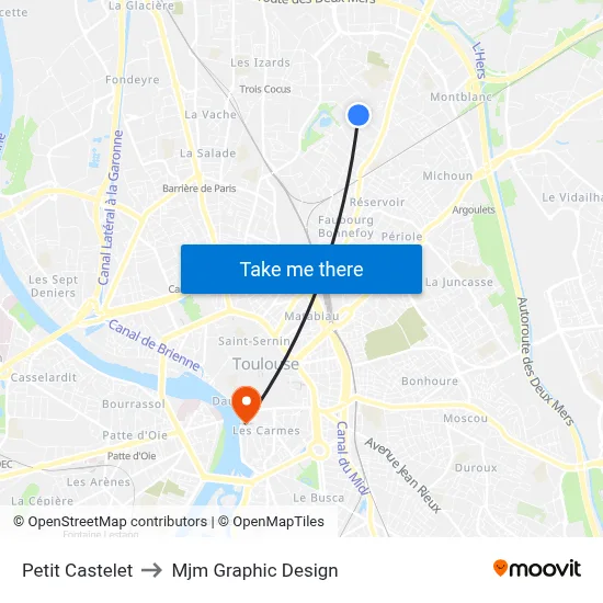 Petit Castelet to Mjm Graphic Design map