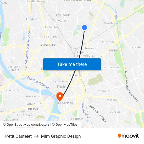 Petit Castelet to Mjm Graphic Design map