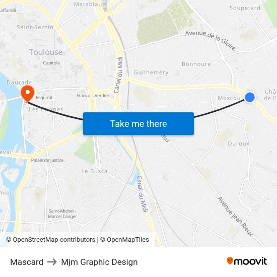 Mascard to Mjm Graphic Design map