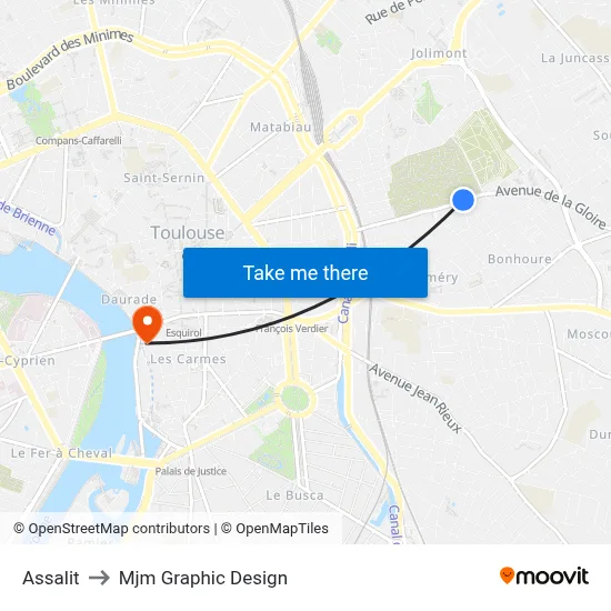 Assalit to Mjm Graphic Design map