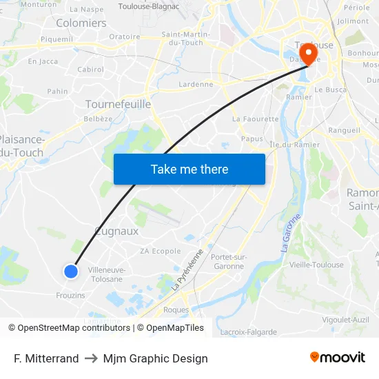 F. Mitterrand to Mjm Graphic Design map