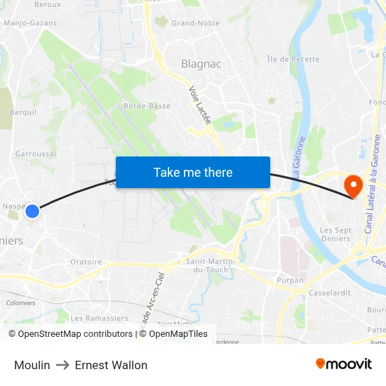 Moulin to Ernest Wallon map