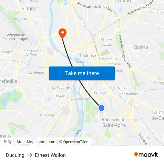 Ducuing to Ernest Wallon map