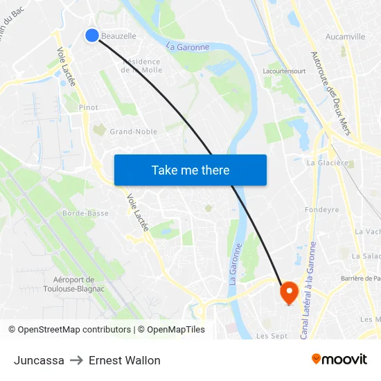 Juncassa to Ernest Wallon map