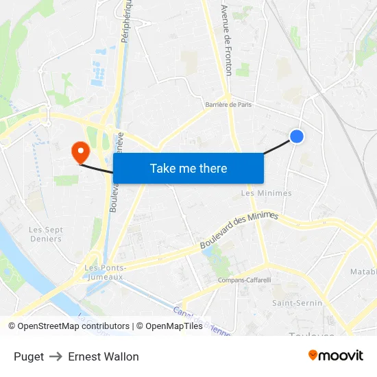 Puget to Ernest Wallon map