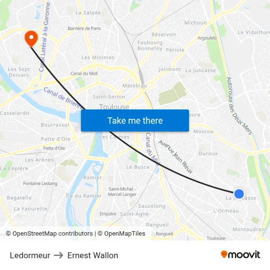 Ledormeur to Ernest Wallon map
