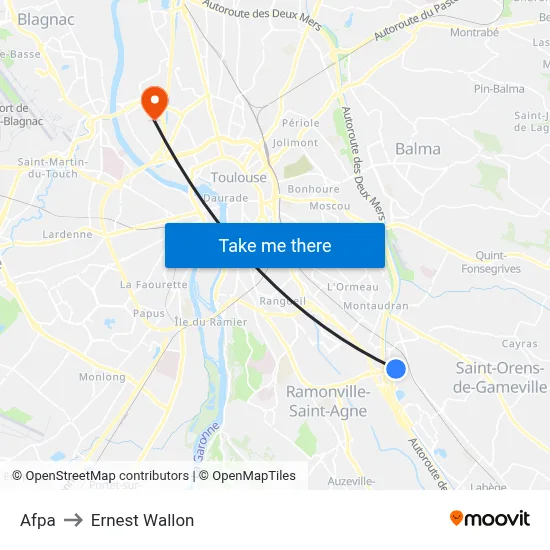 Afpa to Ernest Wallon map