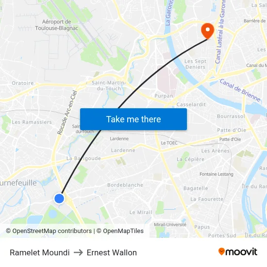 Ramelet Moundi to Ernest Wallon map