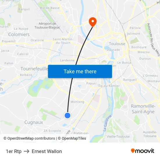 1er Rtp to Ernest Wallon map