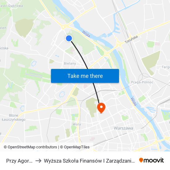 Przy Agorze 03 to Wyższa Szkoła Finansów I Zarządzania W Warszawie map