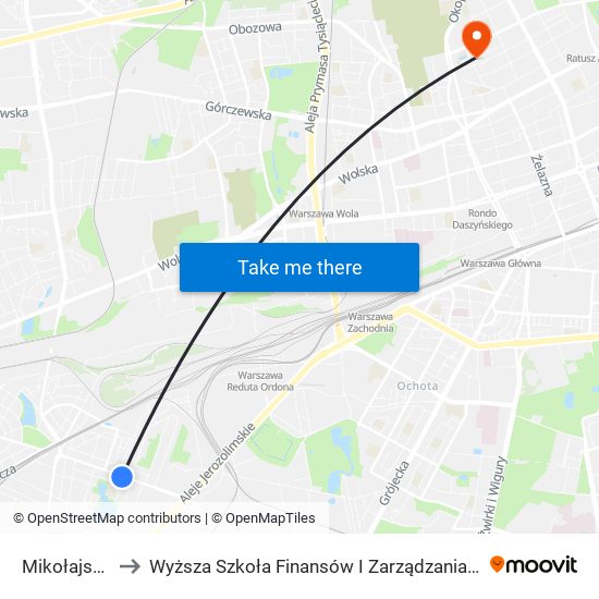 Mikołajska 03 to Wyższa Szkoła Finansów I Zarządzania W Warszawie map