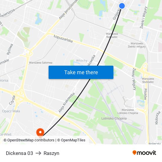 Dickensa 03 to Raszyn map