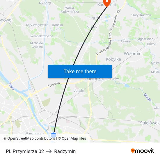 Pl. Przymierza 02 to Radzymin map