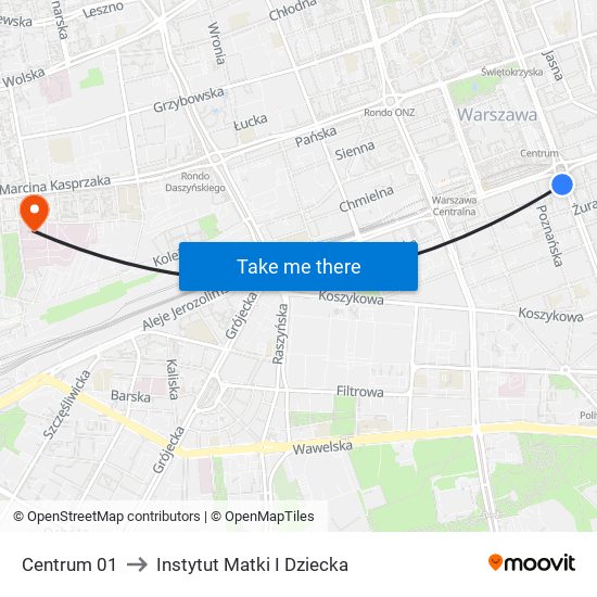 Centrum 01 to Instytut Matki I Dziecka map