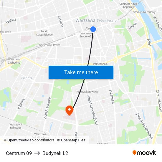 Centrum 09 to Budynek Ł2 map