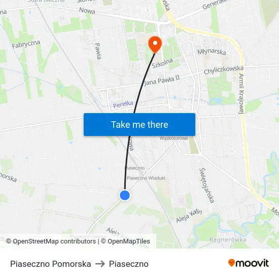 Piaseczno Pomorska to Piaseczno map