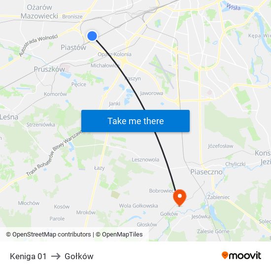 Keniga 01 to Gołków map