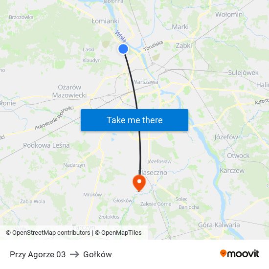 Przy Agorze 03 to Gołków map