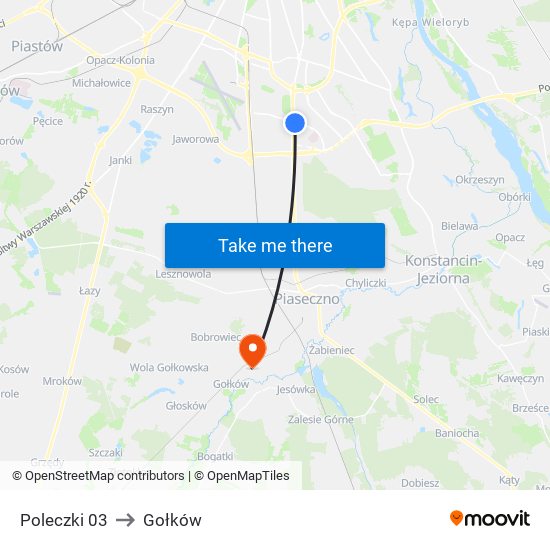 Poleczki 03 to Gołków map