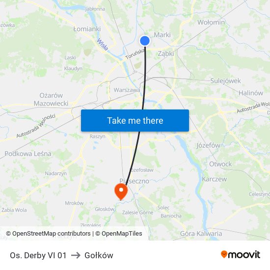 Os. Derby VI 01 to Gołków map