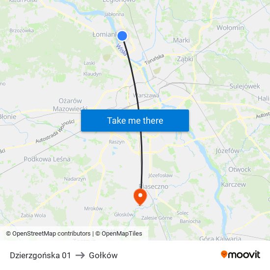 Dzierzgońska 01 to Gołków map