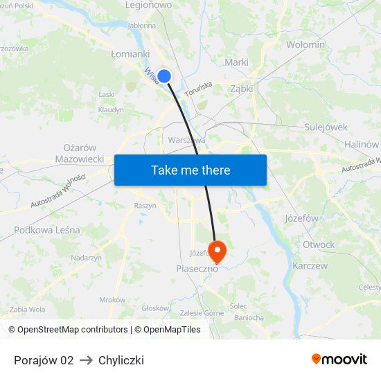 Porajów 02 to Chyliczki map