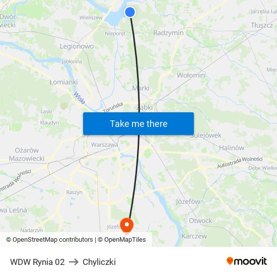 WDW Rynia 02 to Chyliczki map