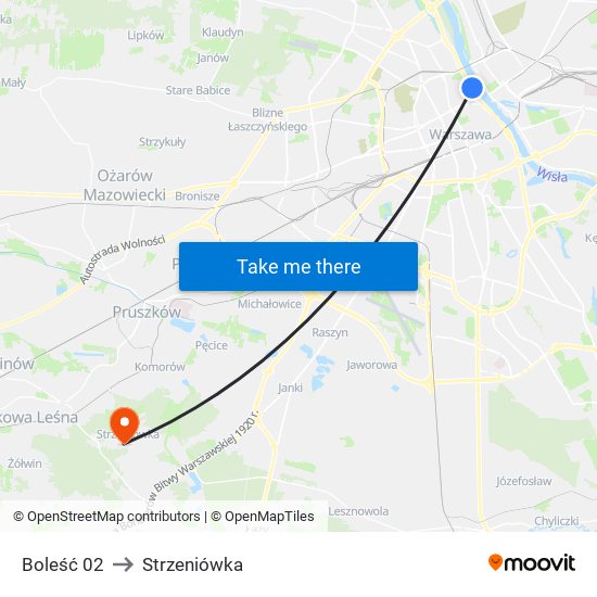 Boleść 02 to Strzeniówka map