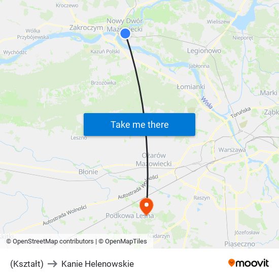 (Kształt) to Kanie Helenowskie map