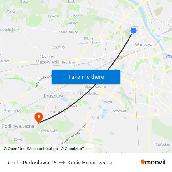 Rondo Radosława 06 to Kanie Helenowskie map