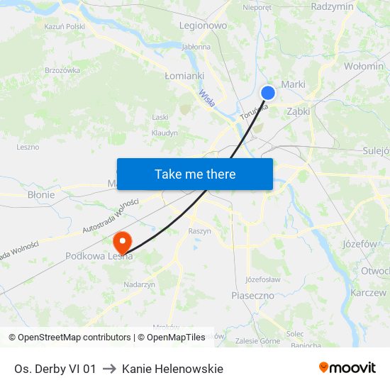 Os. Derby VI 01 to Kanie Helenowskie map