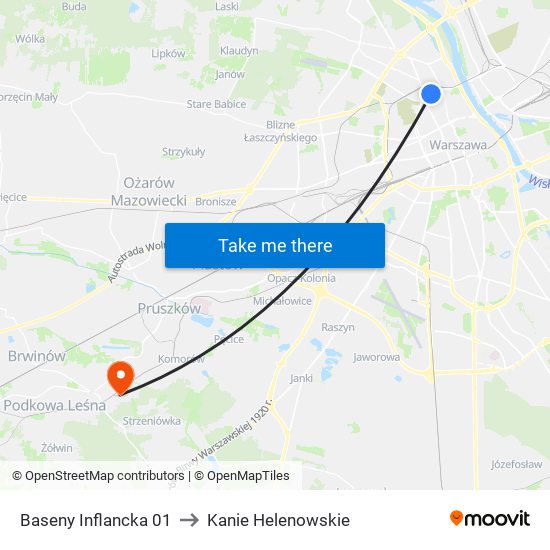 Baseny Inflancka 01 to Kanie Helenowskie map