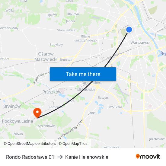 Rondo Radosława 01 to Kanie Helenowskie map