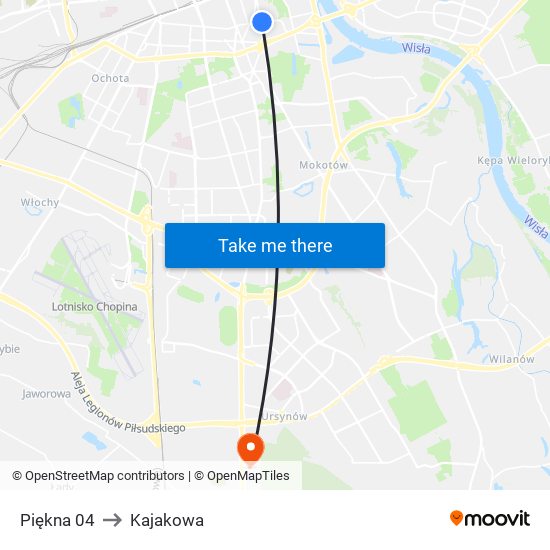 Piękna 04 to Kajakowa map