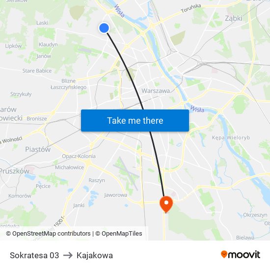 Sokratesa 03 to Kajakowa map