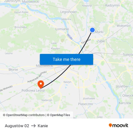 Augustów 02 to Kanie map