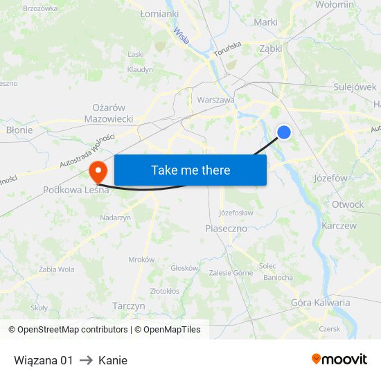 Wiązana 01 to Kanie map