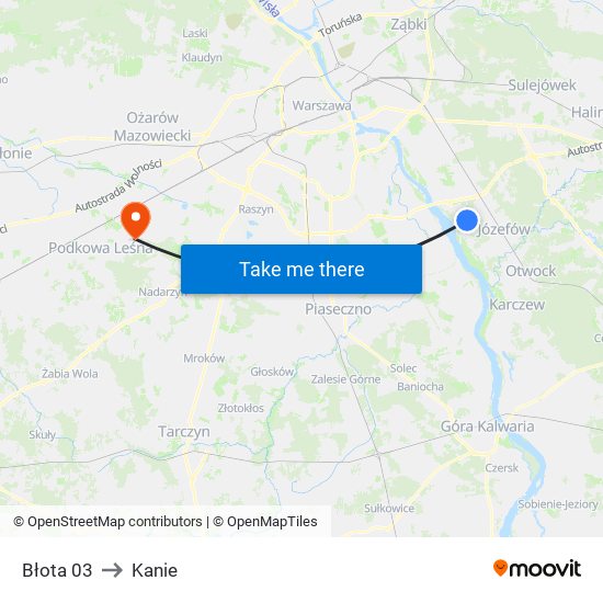 Błota 03 to Kanie map