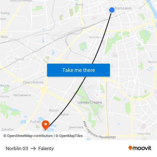 Norblin 03 to Falenty map