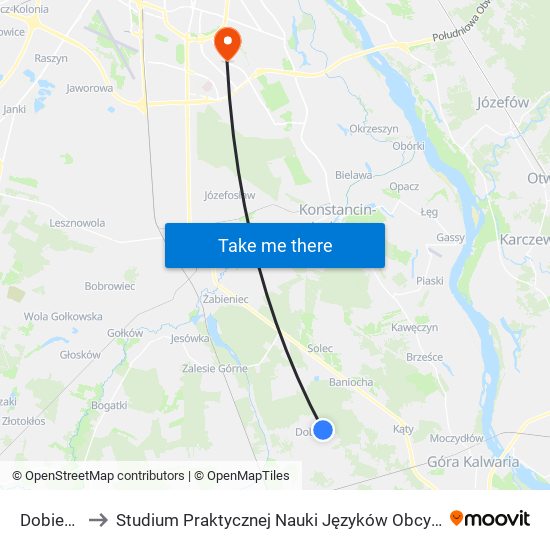 Dobiesz 02 to Studium Praktycznej Nauki Języków Obcych (SPNJO) SGGW map