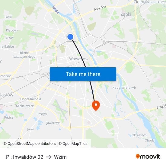 Pl. Inwalidów 02 to Wzim map