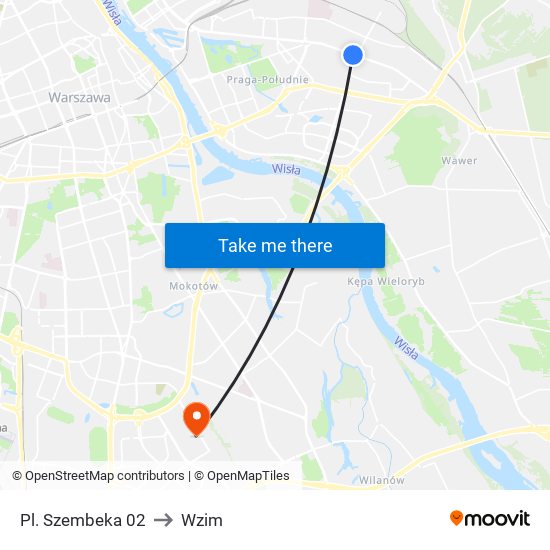 Pl. Szembeka 02 to Wzim map