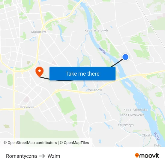 Romantyczna to Wzim map