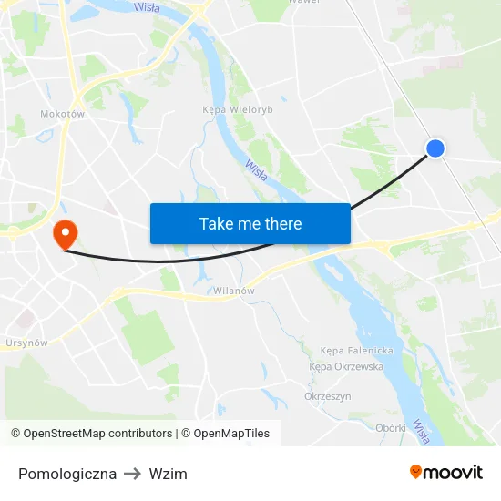 Pomologiczna to Wzim map