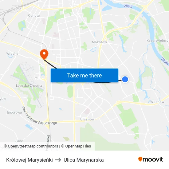 Królowej Marysieńki to Ulica Marynarska map