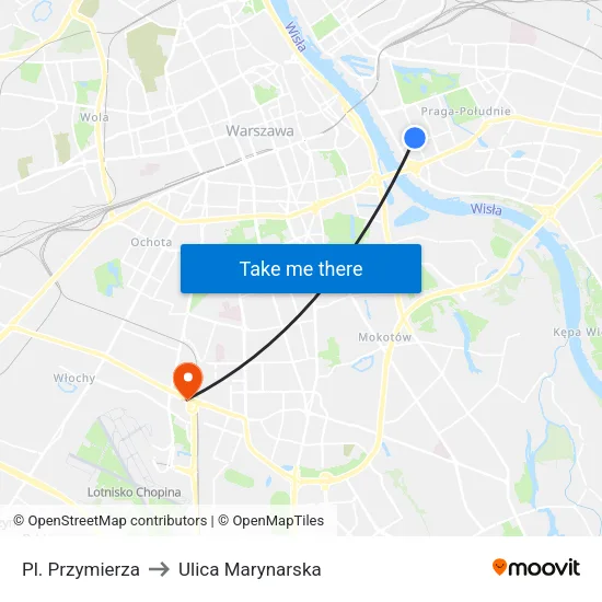 Pl. Przymierza to Ulica Marynarska map