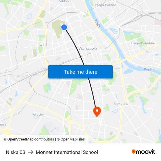 Niska 03 to Monnet International School map