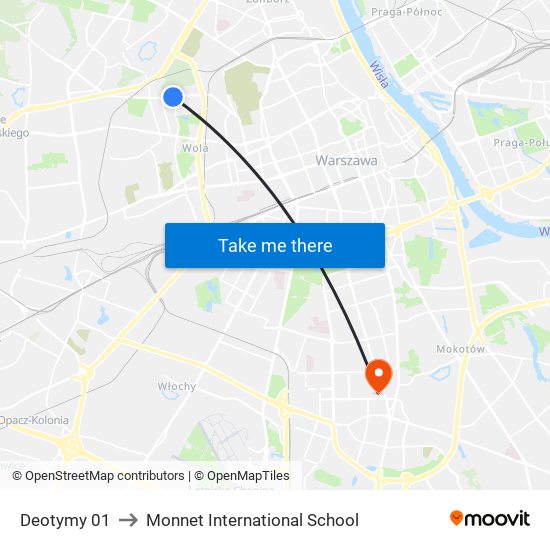 Deotymy 01 to Monnet International School map